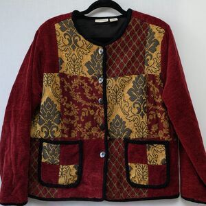 Analogy S Jacket Blazer Art to wear Tapestry Patchwork